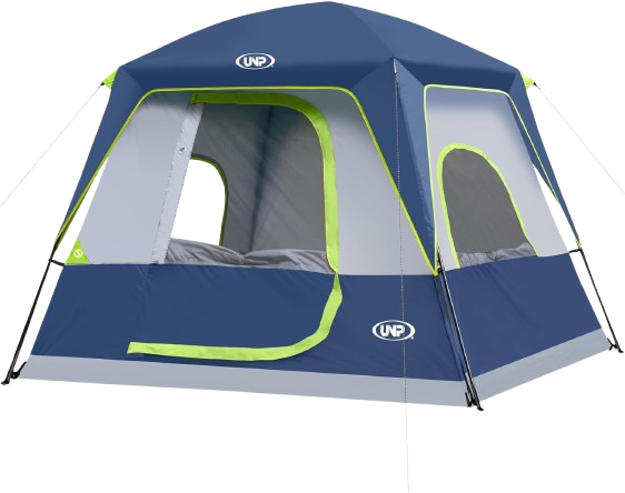Camping Tent 4-Person Easy Set Up